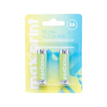 PILHA AA ALCALINA C/ 2 UN 756339 MAXPRINT