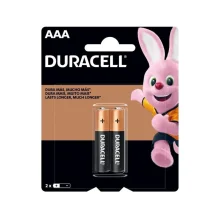 PILHA AAA ALCALINA C/ 2 UN DURACELL