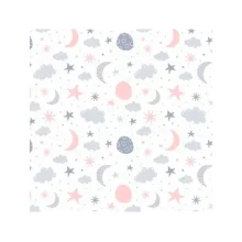 PLÁSTICO AUTO ADESIVO 45 X 100 CM INFANTIL BABY GIRL FA0601 BRW