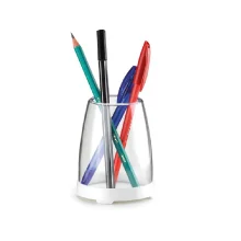 PORTA CANETA PP CRISTAL REDONDO 10250008 MAXCRIL