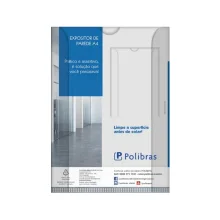 QUADRO MULTIUSO A4 PP FLEX CRISTAL 189117 POLIBRAS