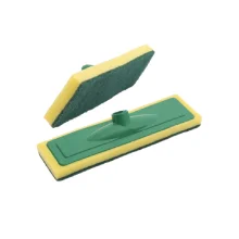 RODO ESPONJA DUPLA FACE + CABO DE MADEIRA VERPLAST