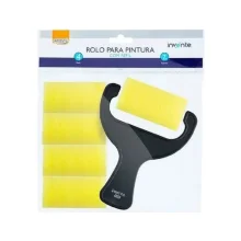 ROLO ESPUMA P/ PINTURA 70 MM C/ 4 REFIS RL1000 BRW