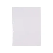 SACO PLASTICO A-5 MEDIO 10 MICRAS C/ 2 FUROS C/ 20 NOVA OPÇÃO