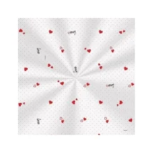 SACO PRESENTE 10 X 14 CM INCOLOR MINI LOVE C/ 100 UN CROMUS