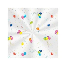 SACO PRESENTE 10 X 14 CM INCOLOR FESTA DOS BALÕES C/ 100 UN CROMUS