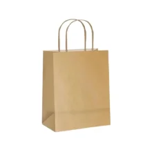 SACOLA DE PRESENTE KRAFT (MINI PP) 9,5X7,5X14,5 CM 6659 C/ 10 UN