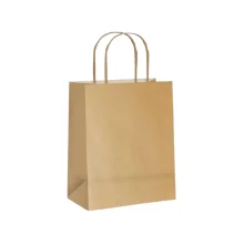 SACOLA DE PRESENTE KRAFT PEQUENA 25 X 18 X 8 CM 3006 JUSSARA