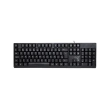 TECLADO USB PRETO UNIVERSITARIO 60000140 MAXPRINT