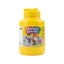 TINTA GUACHE 250 ML AMARELO OURO 505 ACRILEX