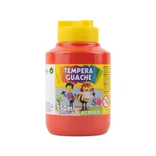 TINTA GUACHE 250 ML VERMELHO FOGO 507 ACRILEX
