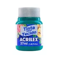 TINTA P/ TECIDO 37 ML ACQUA MARINA 803 ACRILEX