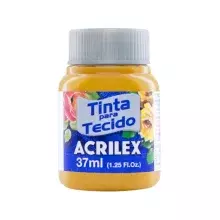 TINTA P/ TECIDO 37 ML AMARELO OURO 505 ACRILEX