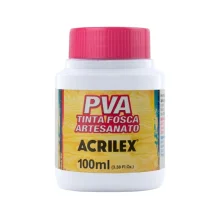 TINTA PVA FOSCA 100 ML BRANCO 519 ACRILEX