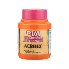 TINTA PVA FOSCA 100 ML LARANJA 517 ACRILEX