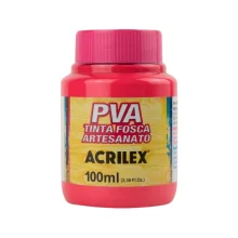 TINTA PVA FOSCA 100 ML ROSA ESCURO 542 ACRILEX
