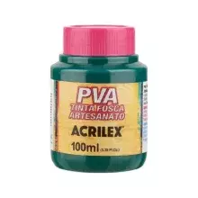 TINTA PVA FOSCA 100 ML VERDE BANDEIRA 511 ACRILEX