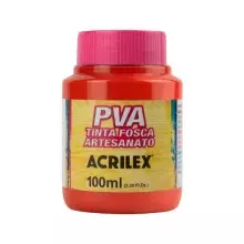 TINTA PVA FOSCA 100 ML VERMELHO VIVO 541 ACRILEX
