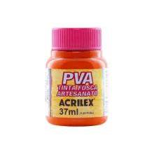 TINTA PVA FOSCA 37 ML LARANJA 517 ACRILEX