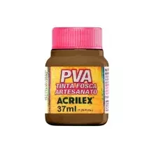 TINTA PVA FOSCA 37 ML MARROM 531 ACRILEX