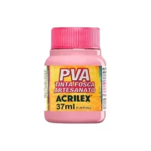 TINTA PVA FOSCA 37 ML ROSA 537 ACRILEX