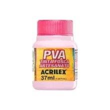 TINTA PVA FOSCA 37 ML ROSA BEBE 813 ACRILEX