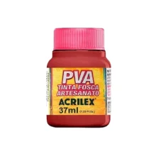 TINTA PVA FOSCA 37 ML VERMELHO ESCARLATE 508 ACRILEX