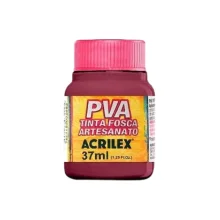 TINTA PVA FOSCA 37 ML VINHO 565 ACRILEX