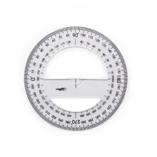 TRANSFERIDOR ESCOLAR NEW LINE 360º GRAUS 10290004 MAXCRIL