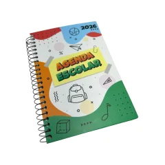 AGENDA 2026 ESPIRAL ESCOLAR 130 X 200 MM 6000 LORIGRAF