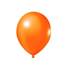 BALÃO Nº 9 LISO C/ 25 UN NEON LARANJA SÃO ROQUE