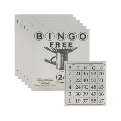 BLOCO P/ BINGO JORNAL C/ 100 FLS FREE
