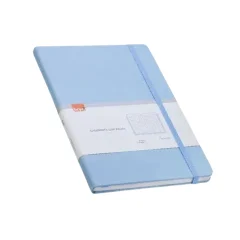 CADERNETA BROCHURA CAPA DURA A-5 AZUL PASTEL 80 FLS NB0006 BRW