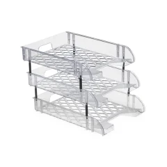 CAIXA CORRESPONDÊNCIA TRIPLA MODULAR CRISTAL 10050031 MAXCRIL