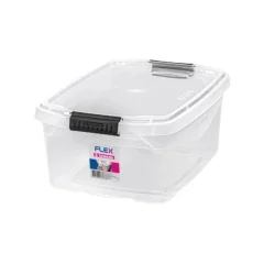 CAIXA ORGANIZADORA C/ TAMPA 6 L CRISTAL SR901 SANREMO