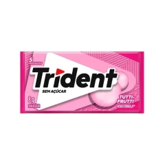 CHICLE TRIDENT TUTTI FRUTTI 8G