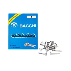 COLCHETES Nº4 C/ 72 U N BACCHI