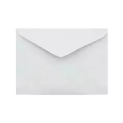 ENVELOPE 11 X 16 CM BRANCO S/ CEP C/ 50 UN