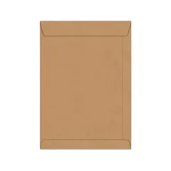 ENVELOPE 24 X 34 CM KRAFT 80G C/ 5 UN