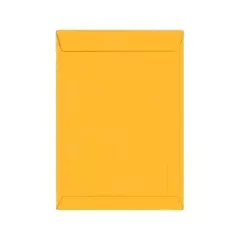 ENVELOPE 24 X 34 CM OURO 80G C/ 5 UN