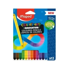 LÁPIS DE COR 12 CORES INFINITY PEPS 86160001 MAPED
