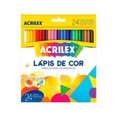 LAPIS DE COR 24 CORES 09694 ACRILEX