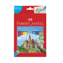 LAPIS DE COR 36 CORES 120136 FABER LAPIS DE COR 36 CORES 120136 FABER