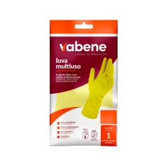 LUVA MULTIUSO TAMANHO (P) AMARELA VABENE