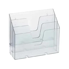 ORGANIZADOR TRIPLO HORIZONTAL CRISTAL 860-1 ACRIMET