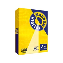 PAPEL SULFITE A-4 75G C/ 500 FLS BRANCO MAGNUM