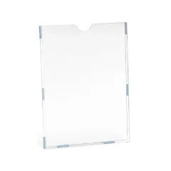 QUADRO MULTIUSO A4 PP RIGIDO CRISTAL S/ FUNDO 10090013 MAXCRIL