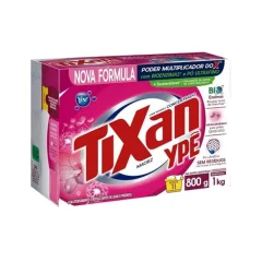SABÃO EM PÓ CAIXA 800G MACIEZ TIXAN