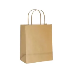 SACOLA DE PRESENTE KRAFT PEQUENA 21,5X15X8 CM CROMUS