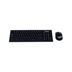 TECLADO E MOUSE S/ FIO CW1001 PRETO 60000157 MAXPRINT